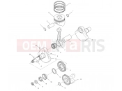 POLARIS DIESEL (A10CH46CA) CRANKSHAFT and PISTON