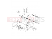 POLARIS DIESEL (A10CH46CA) GEARCASE (Internal Components)