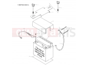 POLARIS VIRAGE (W015197D) BATTERY BOX