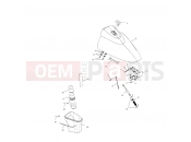 POLARIS VIRAGE (W015197D) FRONT STORAGE COMPARTMENT
