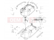 POLARIS VIRAGE (W015197D) FUEL TANK