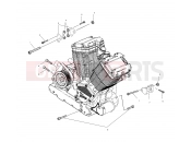 VICTORY DELUXE CRUISER (V01CD15LH) ENGINE | ENGINE, MOUNTING - V01CD15CC (4966146614C001)