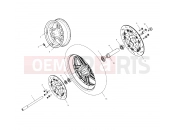VICTORY SPORTCRUISER (V01CS15LE) WHEELS » WHEELS, FRONT - V01CS15DA (4966166616A011)