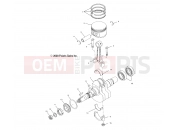 POLARIS TRAIL BOSS (A00AA32AA) CRANKSHAFT and PISTON