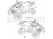 POLARIS TRAIL BOSS (A00AA32AA) DECALS
