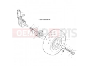 POLARIS TRAIL BOSS (A00AA32AA) FRONT WHEEL
