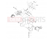 POLARIS TRAIL BOSS (A00AA32AB) REAR CALIPER MOUNTING