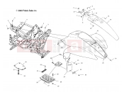 POLARIS TRAIL BLAZER (A00BA25CA) FRONT CAB