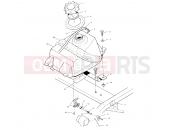 POLARIS TRAIL BLAZER (A00BA25CA) FUEL TANK