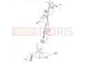 POLARIS TRAIL BLAZER (A00BA25CA) STEERING POST