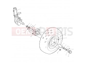 POLARIS SCRAMBLER 2X4 (A00BA38CA) FRONT WHEEL