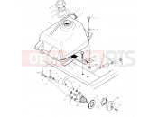 POLARIS SCRAMBLER 2X4 (A00BA38CA) FUEL TANK