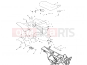 POLARIS SCRAMBLER 2X4 (A00BA38CA) REAR CAB