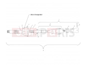 POLARIS SCRAMBLER 400 (A00BG38CA) CV JOINT