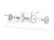 POLARIS SCRAMBLER 400 (A00BG38CA) DRIVE CLUTCH