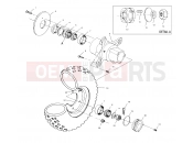 POLARIS SCRAMBLER 400 (A00BG38CA) FRONT WHEEL