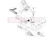 POLARIS SCRAMBLER 400 (A00BG38CA) FUEL TANK