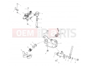 POLARIS SCRAMBLER 400 (A00BG38CA) REAR BRAKE MASTER CYLINDER