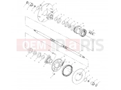 POLARIS SCRAMBLER 400 (A00BG38CA) REAR HOUSING