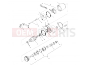 POLARIS SCRAMBLER 400 (A00BG38CA) STARTING MOTOR