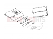 POLARIS SCRAMBLER 400 (A00BG38CA) TOOL KIT
