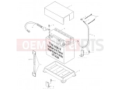 POLARIS SLH (W004673D) BATTERY BOX