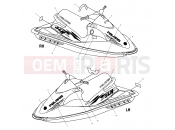 POLARIS SLH (W004673D) DECALS