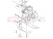 POLARIS SLH (W004673D) ENGINE MOUNTING