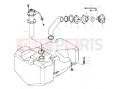 POLARIS SLH (W004673D) FUEL TANK