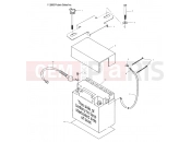 POLARIS VIRAGE (W005197D) BATTERY BOX