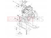 POLARIS VIRAGE (W005197D) ENGINE MOUNTING
