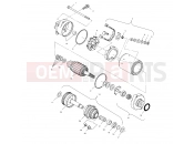 POLARIS VIRAGE (W005197D) STARTING MOTOR