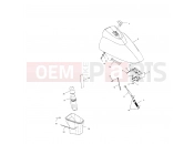 POLARIS VIRAGE TX (W005199D) FRONT STORAGE COMPARTMENT - W005199D (4955825582A009) | FRONT STORAGE COMPARTMENT - W005199D (4955825582A009)