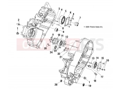VICTORY 2000 SPECIAL EDITION (V00CB15DCS) ENGINE » ENGINE, CRANKCASE BEARINGS - (4952535253C004)