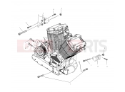 VICTORY STANDARD CRUISER (V00CB15DD) ENGINE | ENGINE, MOUNTING - V00CB15LE (4952565256C002)
