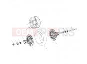 VICTORY SPORT CRUISER (V00CS15CC) WHEELS | WHEELS, FRONT - V00CS15DC (4952625262A013)