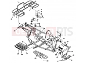 POLARIS TRAIL BOSS (A99AA25CA) BUMPER and RACK MOUNTING