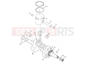 POLARIS TRAIL BOSS (A99AA25CA) CRANKSHAFT and PISTON