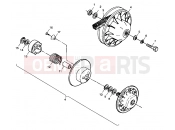 POLARIS TRAIL BOSS (A99AA25CA) DRIVEN CLUTCH