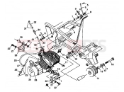 POLARIS TRAIL BOSS (A99AA25CA) ENGINE MOUNTING
