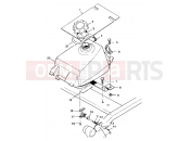 POLARIS TRAIL BOSS (A99AA25CA) FUEL TANK