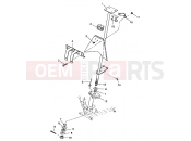 POLARIS TRAIL BOSS (A99AA25CA) STEERING POST