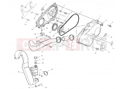 POLARIS SCRAMBLER 400 (A99BG38CB) CLUTCH COVER
