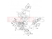POLARIS SCRAMBLER 400 (A99BG38CB) ENGINE MOUNTING
