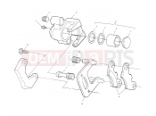 POLARIS SCRAMBLER 400 (A99BG38CB) FRONT BRAKE