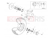 POLARIS SCRAMBLER 400 (A99BG38CB) FRONT WHEEL