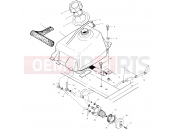 POLARIS SCRAMBLER 400 (A99BG38CB) FUEL TANK