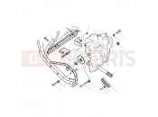 POLARIS SCRAMBLER 400 (A99BG38CB) GEARCASE MOUNTING
