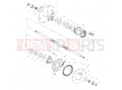 POLARIS SCRAMBLER 400 (A99BG38CB) REAR HOUSING