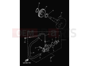 YAMAHA YN50 NEO'S (5ADR) 2000 OIL PUMP